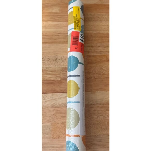 New Scion Taimi Wallpaper 111122 Circles Geometric Bright Geometric Teal Orange - Picture 3 of 8